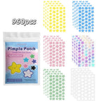 Colorful Star Pimple Patches