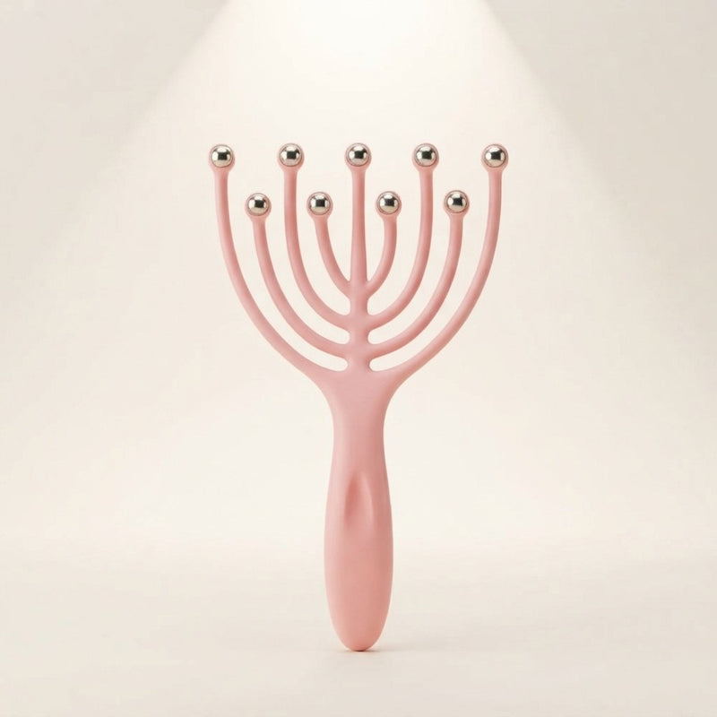 Steel Ball Handheld Head Massager